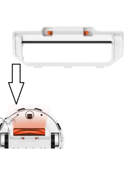 Xiaomi Mijia Mi Robot Vakum Mop Pro STYTJ02YM Merkezi Kapak Temizleyici Yedek Parçaları Için Silindir Fırça Kılıfı (Yurt Dışından)