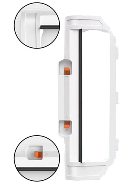 Xiaomi Mijia Mi Robot Vakum Mop Pro STYTJ02YM Merkezi Kapak Temizleyici Yedek Parçaları Için Silindir Fırça Kılıfı (Yurt Dışından)
