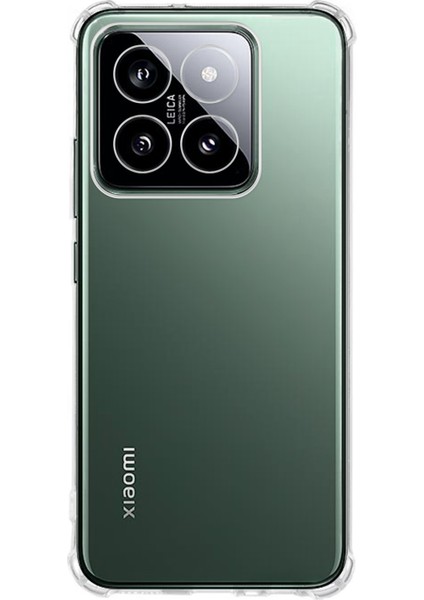 Kalebol KLB-TPU001 Xiaomi 14T Kılıf 1.5mm Tpu Şeffaf Düşmeyi Önleyici Telefon Kapağı (Yurt Dışından) fırsatları