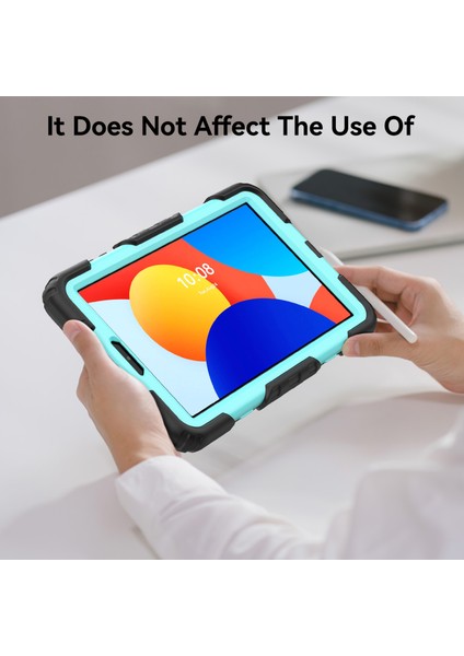 Xiaomi Redmi Pad Se 4g 8.7 Inç Kılıf El Kayışı Pc + Silikon Tablet Kapak Pet Ekran Koruyucu-Bebek Mavisi Pc Için (Yurt Dışından) fırsatları