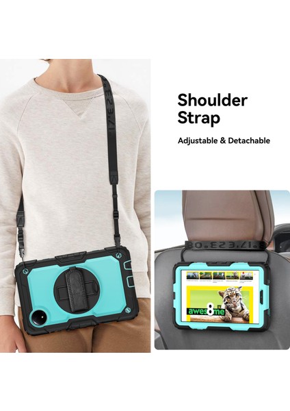Xiaomi Redmi Pad Se 4g 8.7 Inç Kılıf El Kayışı Pc + Silikon Tablet Kapak Pet Ekran Koruyucu-Bebek Mavisi Pc Için (Yurt Dışından) indirimleri