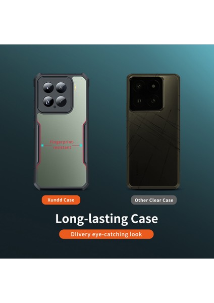 Xiaomi 15 Kılıf Için Dropproof Tpu + Akrilik Şeffaf Arka Telefon Kapağı (Yurt Dışından) modelleri