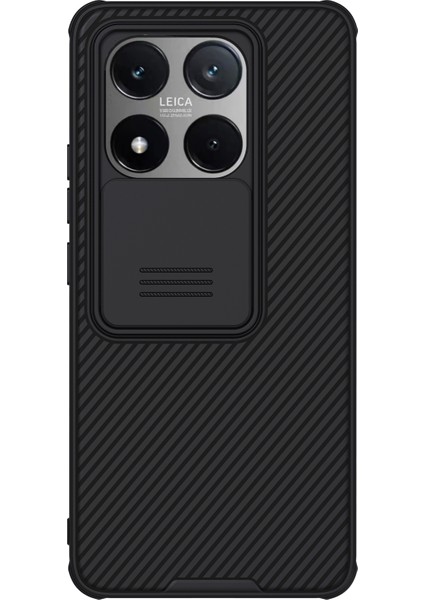 Nıllkın Camshield Pro Serisi Xiaomi 14T Kılıf Pc+Tpu Slayt Kamera Kapağı Telefon Kapağı-Siyah (Yurt Dışından)