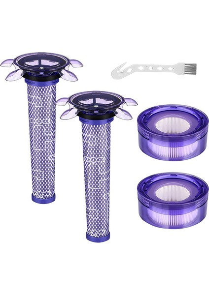 Dyson V8 Kablosuz Elektrikli Süpürge Model SV25, Dyson V8 Focus Şilte El Tipi Elektrikli Süpürge Için Vakum Filtresi Değiştirme Kiti (Yurt Dışından)