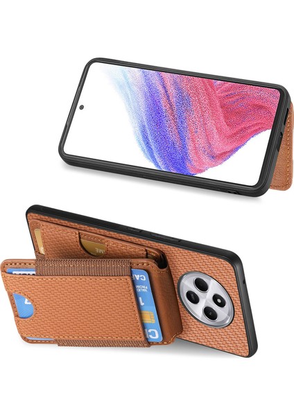 Xiaomi Redmi Için 14C 4G/14R 5g/poco C75 4g Deri+Pc+Tpu Telefon Kapağı-Kahverengi (Yurt Dışından) fiyatları