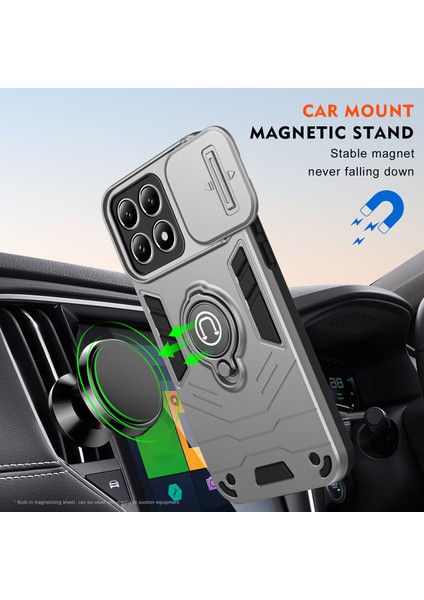 Xiaomi 14T Kılıf Pc+Tpu Telefon Kapağı-Gri (Yurt Dışından) modelleri