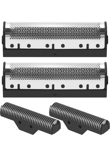 Elektrikli Tıraş Makinesi, 1 Set Tıraş Bıçağı KM-1102 Elektrikli Tıraş Makinesi Parçaları Net Gümüş, Gümüş (Yurt Dışından)