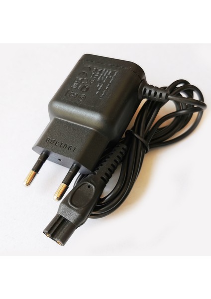 Elektrikli Tıraş Makinesi Adaptörü, Duvar Ab Fişi Ac Güç Adaptörü Şarj Cihazı Elektrikli Tıraş Makinesi HQ8505/6070/6075/6090 Tıraş Makinesi, Siyah (Yurt Dışından)