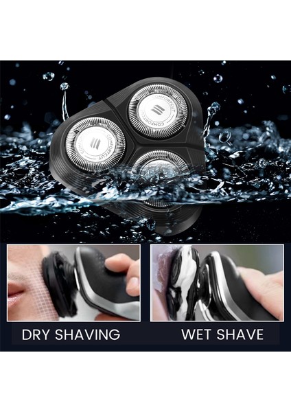 Tıraş Makinesi, Elektrikli Tıraş Makinesi Ağı Bıçak S1000 S1010 S1020 S1050 S1060 S1070 Için Yedek, Siyah (Yurt Dışından)