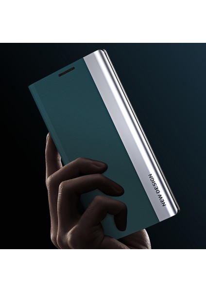 Xiaomi 14T Pro Kılıf Stand-Siyah ile Düşmeyi Önleyici Deri Telefon Kılıfı Için (Yurt Dışından) modelleri