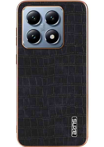 Xiaomi 14T Kılıf Için Galvanik Timsah Dokulu Pu+Tpu Telefon Kapağı-Siyah (Yurt Dışından) indirimleri