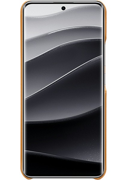 Xiaomi Redmi Note 14 Pro 5g Kılıf Buzağı Dokusu Pu Deri Sert Pc Koruyucu Telefon Kapağı-Turuncu (Yurt Dışından) fırsatları