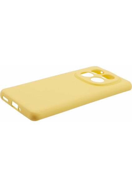 Xiaomi Redmi Note 14 Pro+ 5g Kılıf Arc Edge 2.0mm Tpu Koruyucu Telefon Kapağı-Sarı Için (Yurt Dışından)