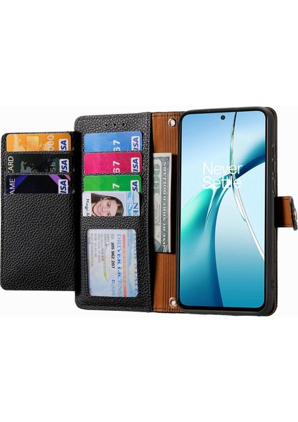 Xiaomi Redmi Için Not 14 5g Kılıf Rfıd Engelleme Fermuarlı Cep Deri Cüzdan Telefon Kapağı-Siyah (Yurt Dışından) fiyatları