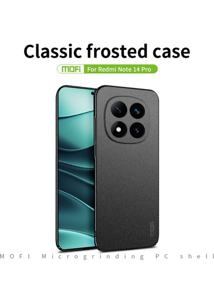 Xiaomi Redmi Note 14 Pro 5g Mofı Shield Mat Serisi Kılıf Pc Telefon Kapağı Slim Fit-Kırmızı (Yurt Dışından) fiyatları