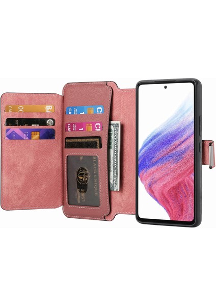 Caseneo Mw-02 Telefon Kılıfı Xiaomi Redmi Için 14C 4G/14R 5g/poco C75 4g Ayrılabilir Manyetik Deri Çevirme Telefon Kapağı-Pembe (Yurt Dışından) fiyatları