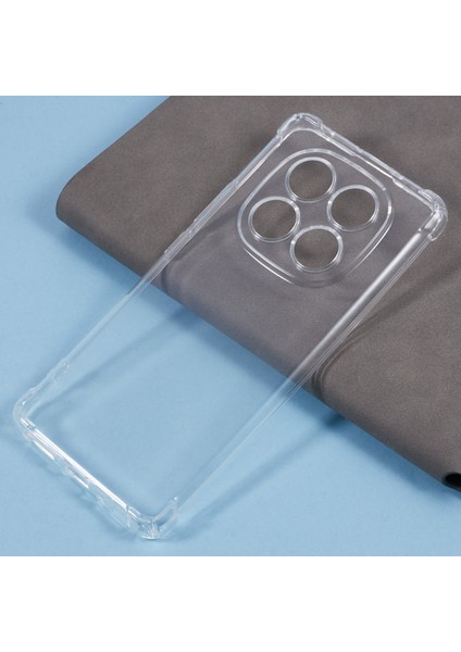 Xiaomi Redmi Note 14 Pro 5g Telefon Kılıfı Için Güçlendirilmiş Dört Köşe Anti-Drop Şeffaf Tpu Kapak (Yurt Dışından) fırsatları