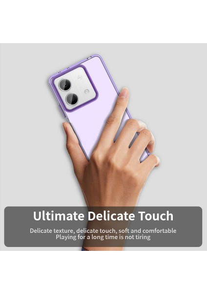 Xiaomi Redmi Için Not 13 5g/not 13R Pro 5g/poco X6 Neo 5g Telefon Arka Kapak-Mor (Yurt Dışından)