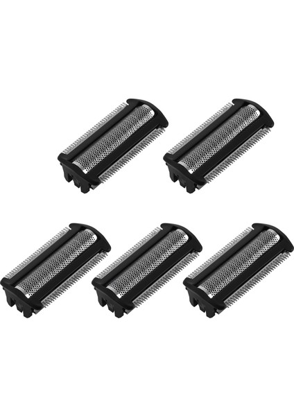 Yedek Trimmer Tıraş Makinesi Başlığı, 5 Paket Trimmer Tıraş Makinesi Folyo Yedek Bodygroom BG2000 BG2024 TT2039 QG3280 BG2025 BG2036 TT2020 2030, Siyah ve Gümüş (Yurt Dışından)
