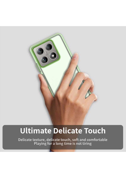 Xiaomi 14T Kılıf Pc+Tpu+Pet Mat Düşme Önleyici Telefon Arka Kapak-Yeşil (Yurt Dışından) indirimleri