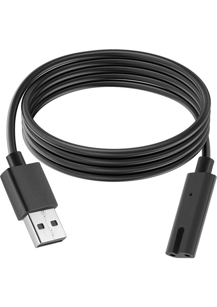 USB Kablosu, FS371 372 373 871 339 375 376 Tıraş Makinesi Güç Adaptörü USB Kablosu Şarj Kablosu Için Uygun, Siyah (Yurt Dışından)