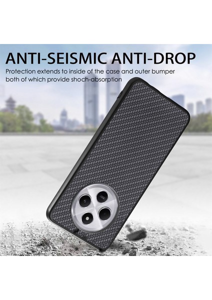 Xiaomi Redmi 14C 4G/14R 5g/poco C75 4g Karbon Fiber Doku Pu+Pc+Tpu Arka Kapak-Siyah Telefon Kılıfı (Yurt Dışından) indirimleri