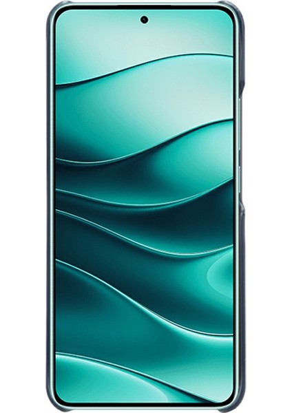 Xiaomi Redmi Için Not 14 5g Kılıf Çift Kart Yuvaları Pu Deri + Sert Pc Telefon Kapağı-Mavi (Yurt Dışından)