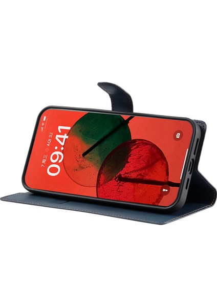 Xiaomi 14T Kılıf Nokta Baskılı Pu Deri Flip Telefon Kapağı, Kart Yuvalı, Askı-Mavi (Yurt Dışından) modelleri