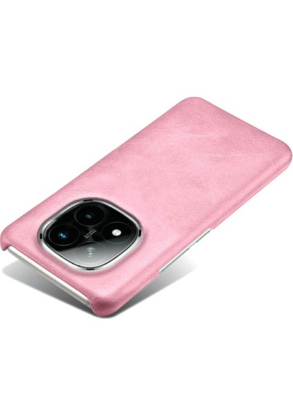 Xiaomi Redmi Için Not 14 Pro + 5g Kılıf Buzağı Dokusu Pu Deri Sert Pc Koruyucu Telefon Kapağı-Gül Altın (Yurt Dışından) modelleri