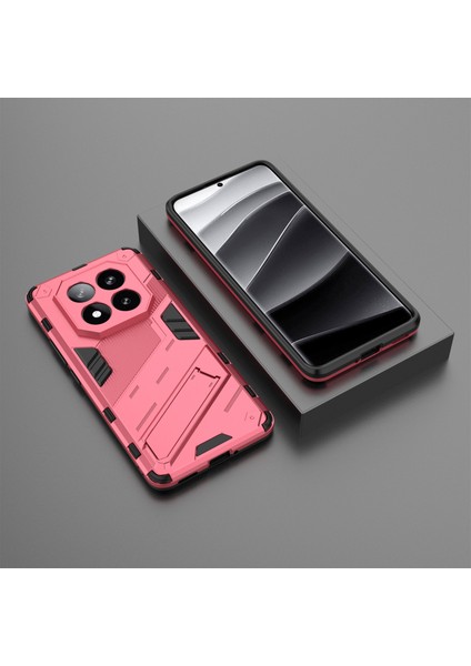 Xiaomi Redmi Note 14 Pro+ 5g Kılıf Pc+Tpu Stand-Rose ile Darbeye Dayanıklı Telefon Kılıfı Için (Yurt Dışından) indirimleri