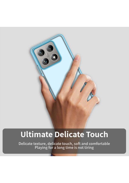 Xiaomi 14T Kılıf Pc+Tpu+Pet Mat Düşme Önleyici Telefon Arka Kapak-Mavi (Yurt Dışından) indirimleri