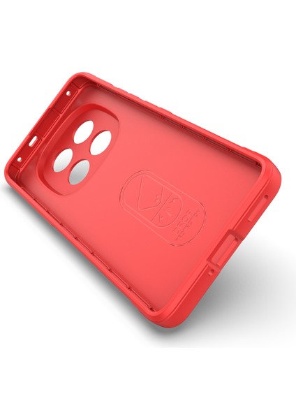 Xiaomi Redmi Note 14 Pro+ 5g Kılıf Anti-Drop Yumuşak Tpu Sağlam Telefon Arka Kapak-Kırmızı (Yurt Dışından)