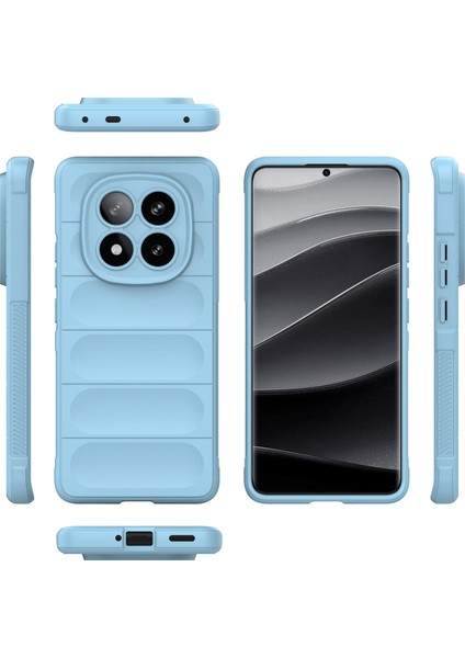 Xiaomi Redmi Note 14 Pro+ 5g Kılıf Anti-Drop Yumuşak Tpu Sağlam Telefon Arka Kapak-Bebek Mavisi Için (Yurt Dışından)