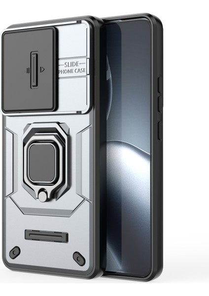 Xiaomi 14T Pro Kılıf Pc+Tpu Lens Kapaklı Telefon Koruyucu-Gri (Yurt Dışından) fırsatları