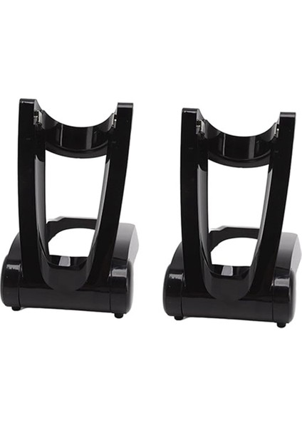 Şarj Tabanı, Traş Makinesi RQ12 Şarj Tabanı RQ1251/1250/1280/1260 Aksesuarları Için Uygun Katlanabilir Stand 2 Paket, Siyah (Yurt Dışından)