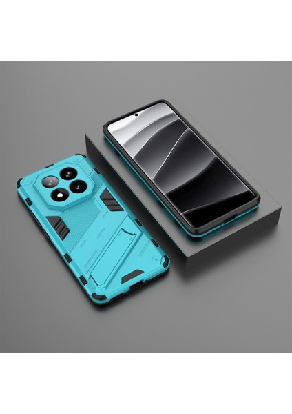 Xiaomi Redmi Note 14 Pro+ 5g Kılıf Pc+Tpu Standlı Darbeye Dayanıklı Telefon Kılıfı-Bebek Mavisi Için (Yurt Dışından) indirimleri