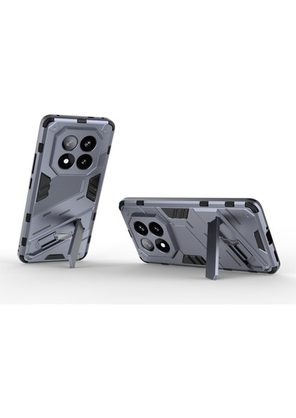 Xiaomi Redmi Note 14 Pro+ 5g Kılıf Pc+Tpu Standlı Darbeye Dayanıklı Telefon Kılıfı-Koyu Mavi (Yurt Dışından) fiyatları