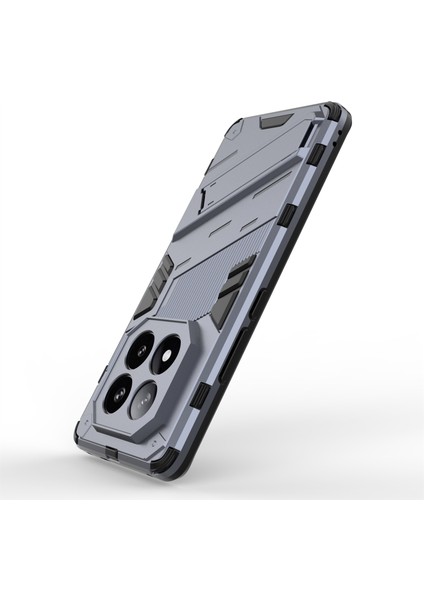 Xiaomi Redmi Note 14 Pro+ 5g Kılıf Pc+Tpu Standlı Darbeye Dayanıklı Telefon Kılıfı-Koyu Mavi (Yurt Dışından) modelleri