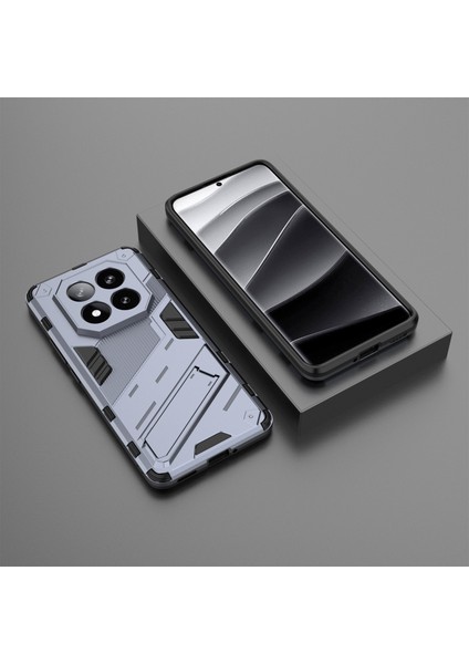 Xiaomi Redmi Note 14 Pro+ 5g Kılıf Pc+Tpu Standlı Darbeye Dayanıklı Telefon Kılıfı-Koyu Mavi (Yurt Dışından) indirimleri