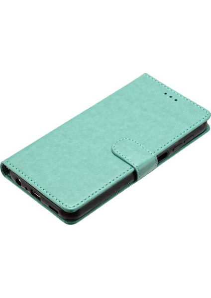Xiaomi Redmi Note 14 Pro 5g Cüzdan Telefon Kılıfı, Kullanışlı Askı-Yeşil (Yurt Dışından)