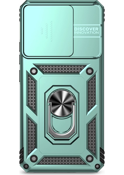 Xiaomi 14T Pro Için Kılıf Pc+Tpu Telefon Kapak Lensi Ultimate Koruma Standı-Siyahımsı Yeşil (Yurt Dışından) fiyatları