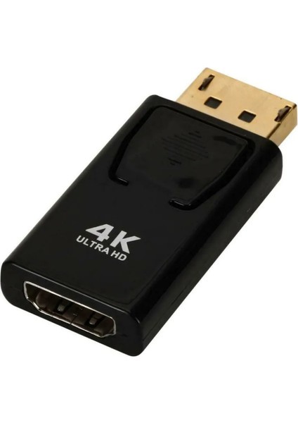 Displayport To HDMI 4K Çevirici Adaptör (Displayport V1.2 Destekli)