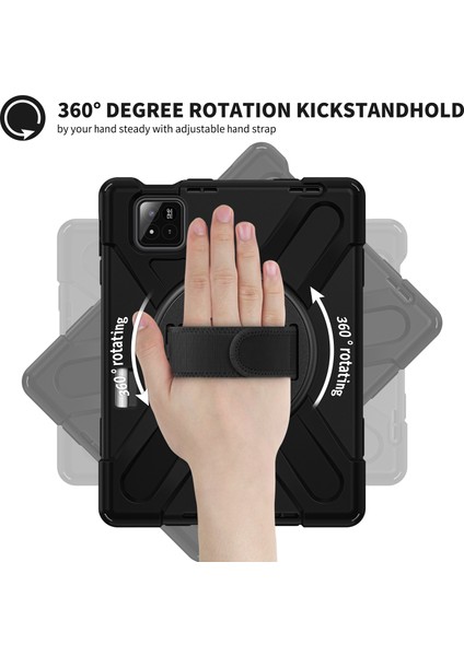 Xiaomi Pad 7 Için Tpu Pc Omuz Askılı Silikon Tablet Kılıfı-Siyah (Yurt Dışından) indirimleri