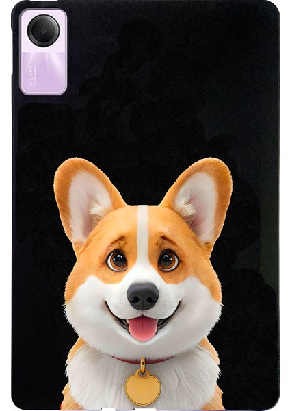 Xiaomi Redmi Pad Se Kılıf Desen Baskı Ince Tpu Tablet Koruyucu Kapak-Corgi Için (Yurt Dışından)