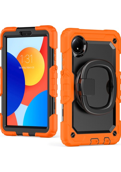 Xiaomi Redmi Pad Se 4g 8.7 Inç Pc+Silikon Tablet Kılıfı, Omuz Askılı-Turuncu (Yurt Dışından) fiyatları