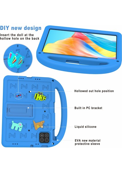 Xiaomi Pad 7 Pro / Pad 7 Eva+Pc Tablet Koruma Kapağı-Mavi Için (Yurt Dışından)