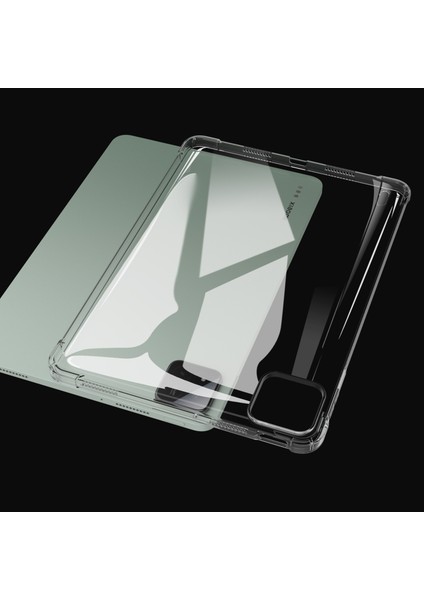 Xiaomi Pad 7 Pro / Pad 7 Kılıf Dört Köşe Darbeye Dayanıklı Şeffaf Tablet Tpu Kapak (Yurt Dışından)