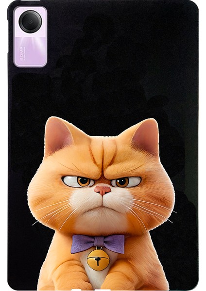 Xiaomi Redmi Pad Se Kılıf Desen Baskı Ince Tpu Tablet Koruyucu Kapak-Garfield Kedi Için (Yurt Dışından)