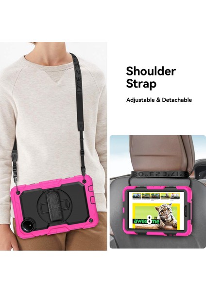 Xiaomi Redmi Pad Se 4g 8.7 Inç Kılıf El Kayışı Pc + Silikon Tablet Kapak Pet Ekran Koruyucu Ile-Gül (Yurt Dışından) indirimleri