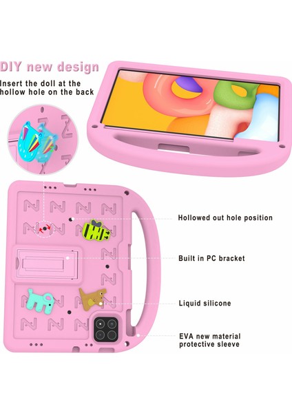 Xiaomi Pad 7 Pro / Pad 7 Eva+Pc Tablet Koruma Kapağı-Pembe (Yurt Dışından)